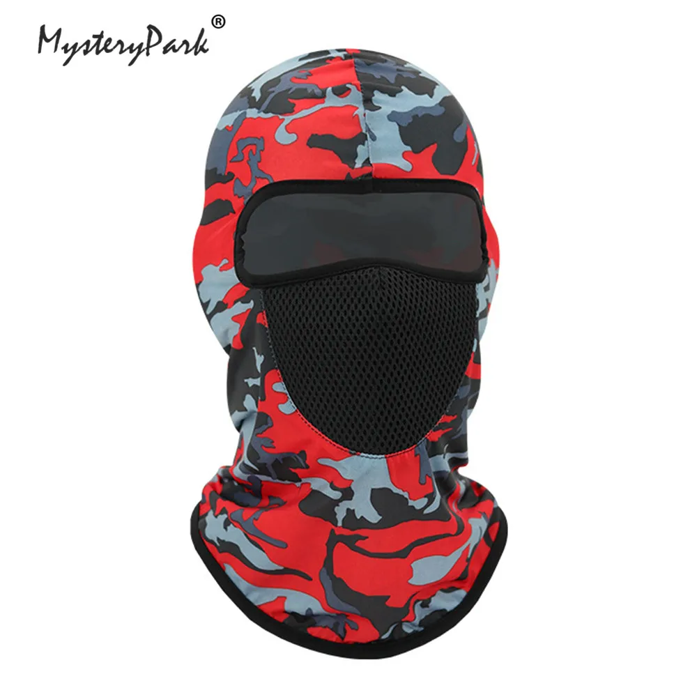 MysteryPark Tactical Camouflage Balaclava Full Face Mask Breathable UV Protection Headband Hunting Cycling Bandana Shield | Спорт и