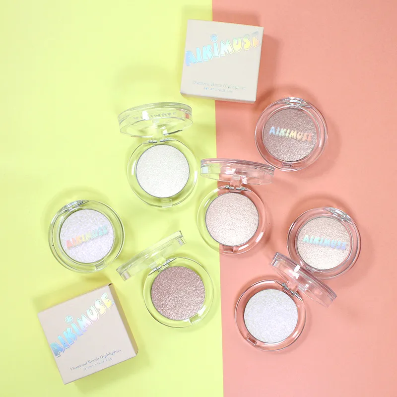 Набор для лица светящийся Хайлайтер макияжа мерцающая пудра хайлайтер палитра