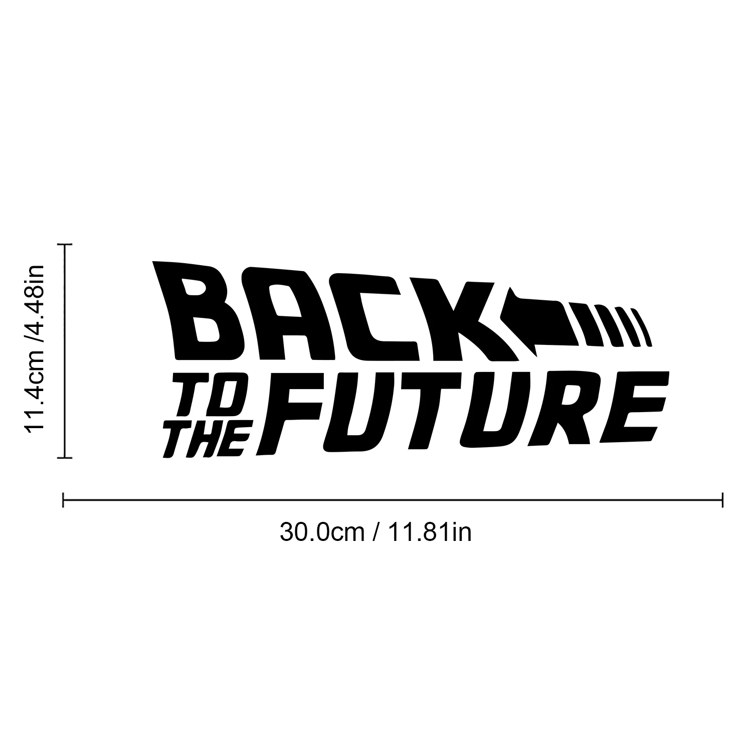 Автомобильные наклейки и Tancredy Back To The Future для авто виниловые стайлинга автомобиля
