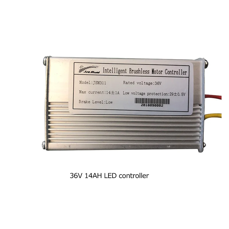 36V 14AH LED Электрический велосипед контроллер lcd светодиодный DC48V 36 В 14A/20A управления 250 Вт/350 Вт/500 Вт Мотор бесщеточный контроллер электровелосипед велосипед контроллер - Цвет: 36V 14AH LED
