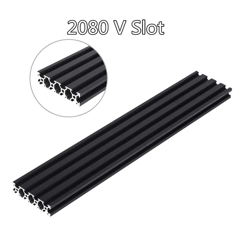 Алюминиевая прочная рамка для экструзии профиля с V образным пазом 100 200 мм