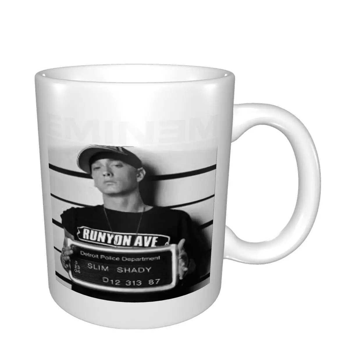 Eminem завершение фотографий черный рэп Uni тонкая мягкая новая кружка кофейная