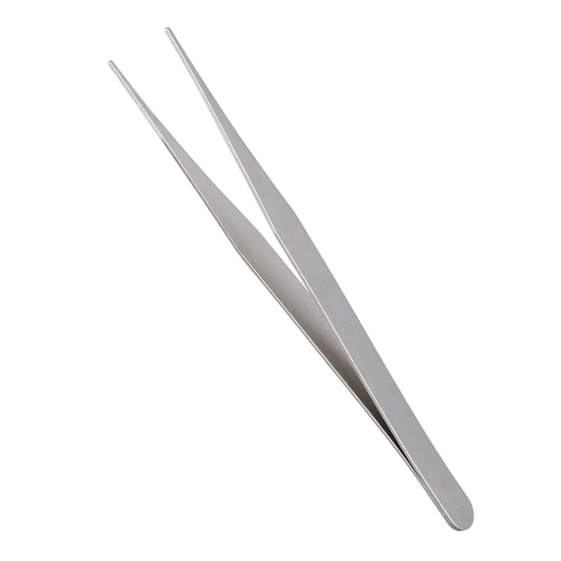 

Fine Point Silver Tone Pointy Straight Tweezers 4 1/2"