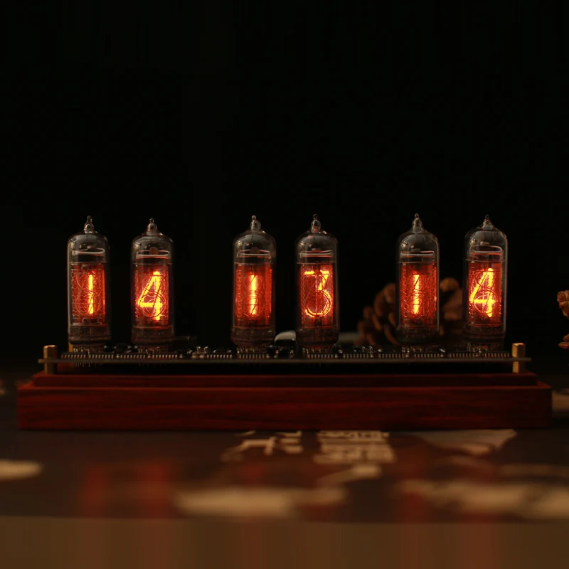 IN14 Glow Tube Clock Retro Punk Nostalgic | Освещение