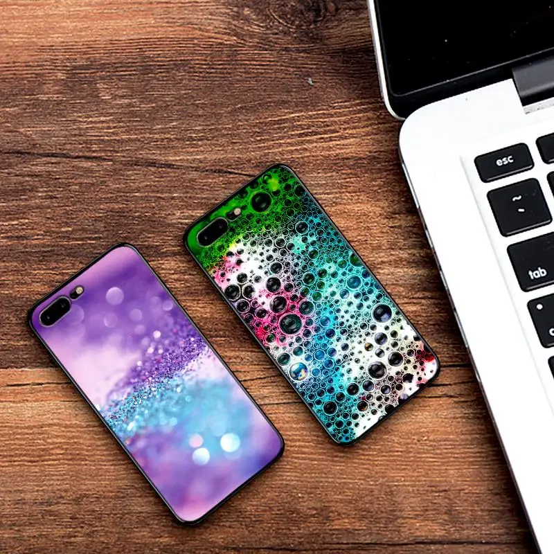 Красочная Геометрия пузырь мягкий TPU чехол для Apple IPhone X XR XS Макс 5 5S 5C SE 6 S 7 8 Plus ipod