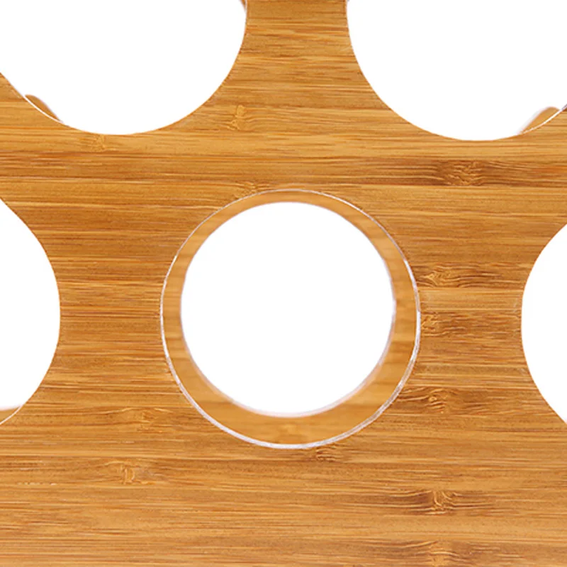 1 шт. в европейском стиле трехмерная Винная стойка вертикальная бамбуковая для