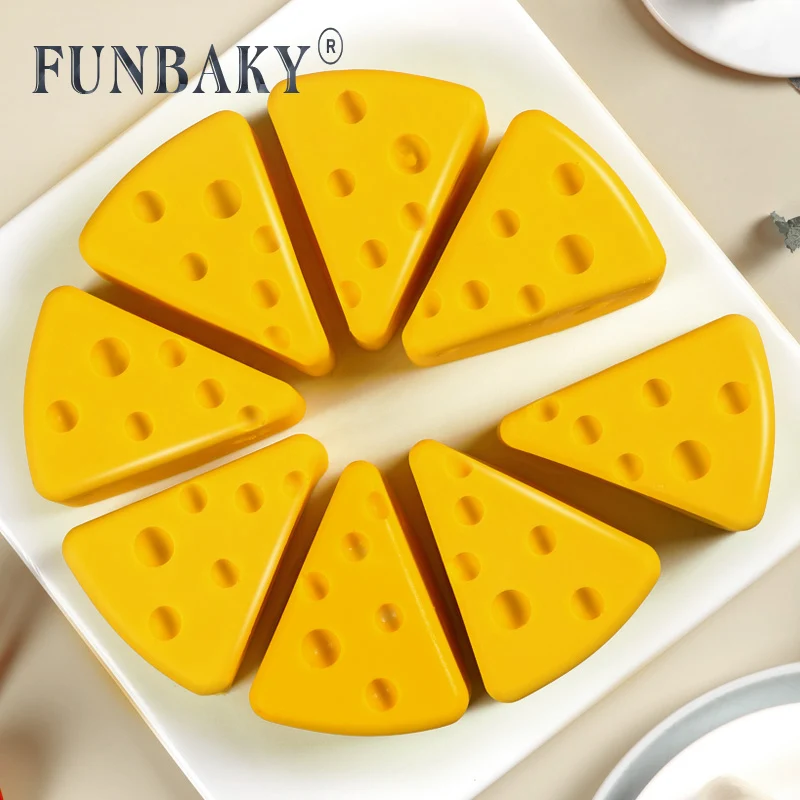FUNBAKY DIY 3D Сырная форма для свечей выпечки десерт вечерние инструменты украшения