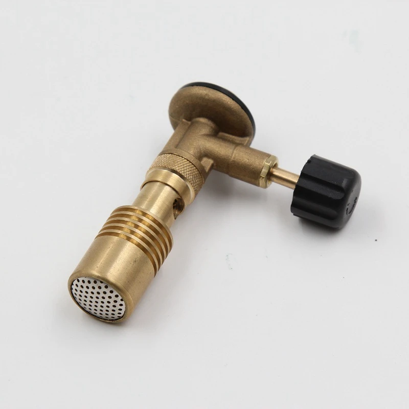 Высокотемпературный латунный газовый турбо фонарь пропановая сварная