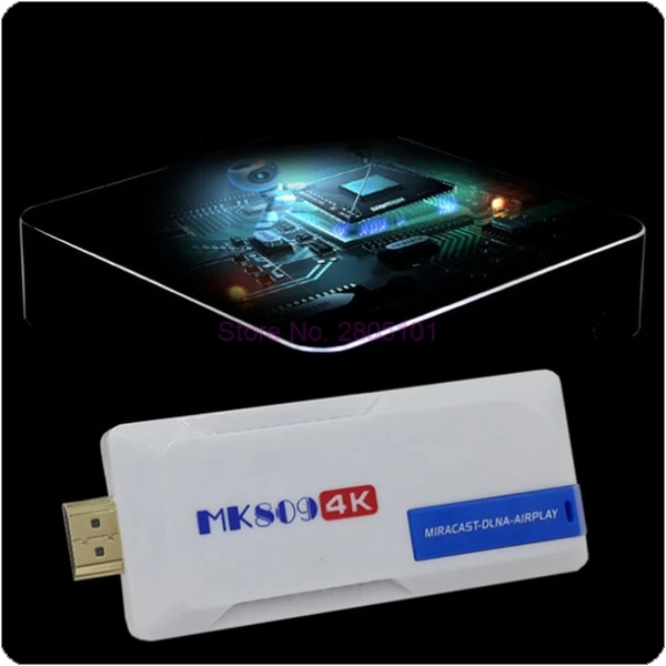 По dhl ИЛИ ems 10 штук MK809 4K Android 4 RK3288 четырехъядерный Мини ПК ТВ палка 2 ГБ/8 ГБ
