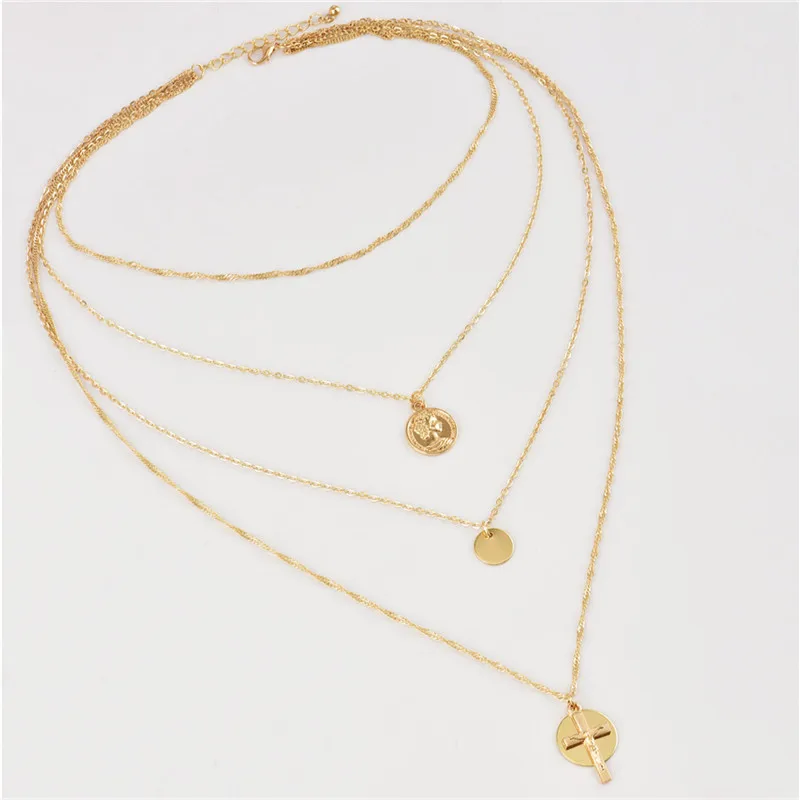 Женское многослойное ожерелье-чокер в стиле бохо | Украшения и аксессуары