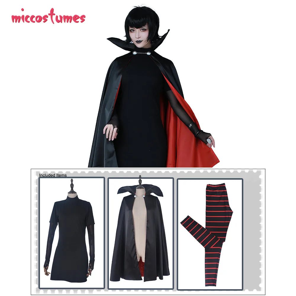 mavis dracula cosplay costume with cloak for halloween free global shipping