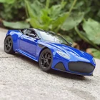 Модель автомобиля welly в масштабе 1:24 Aston Martin DBS Superleggera из сплава, модель автомобиля, коллекция украшений, подарок, игрушка, литье под давлением