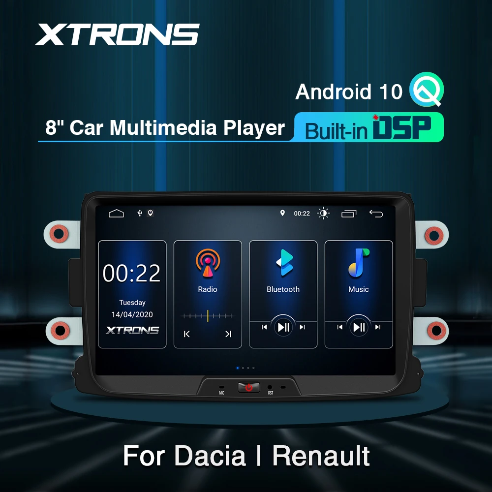 XTRONS 8 ''Android 10 0 DSP автомобильный мультимедийный плеер для Dacia Logan Dokker Duster Sandero