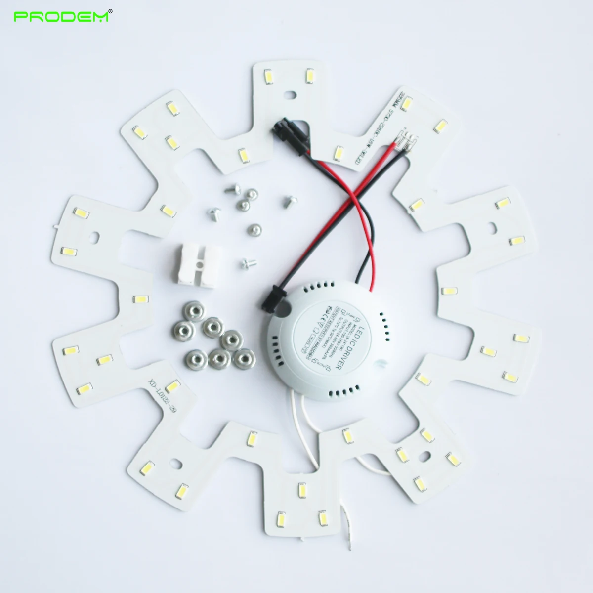 Оптовая 120V 220V 230V 240V Диаметр 225 мм светодиодные светильники Downlight DIY 18 Вт круглая панель LED плата, эквивалентная 40 Вт люминесцентной 2D-трубке.