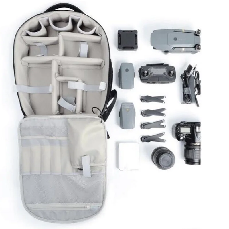 for dji mavic drone backpack professional uav drone camera lens bag pro backpack with rain cover for dslr dji mavic pro drone free global shipping