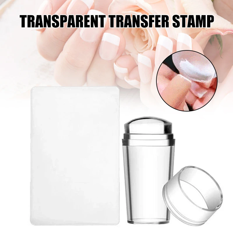 

Nailtip-Стайлинг маникюрный шаблон для французского маникюра шаблон для ногтей со скребком прозрачный мягкий силиконовый инструмент для печа...