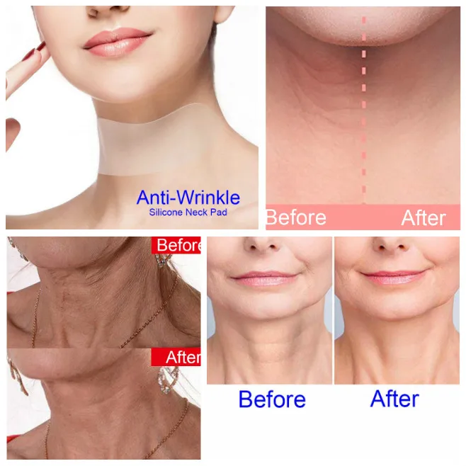 Многоразовая силиконовая наклейка для лица лба шеи глаз |