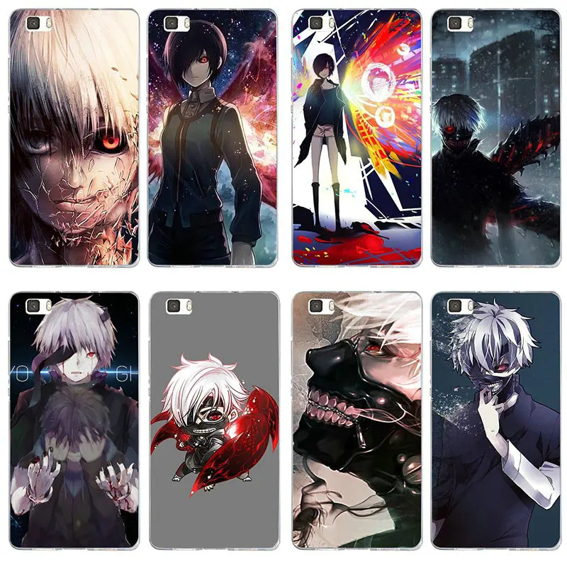 Hot Anime Tokyo Ghoul Soft Phone Case for Huawei P8 P9 P10 P20 P30 Mate 10 Pro Y5 Y6 Y7 2018 2019 Honor 6X 7X 9 Lite Plus |