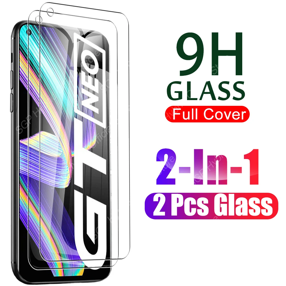 

Защитное стекло для Realme GT NEO, 8 Pro, Narzo 30A, 30, 5G, C11, 2021, C12, C15, C17, C20a, C21, C21y, C25s, 2 шт.