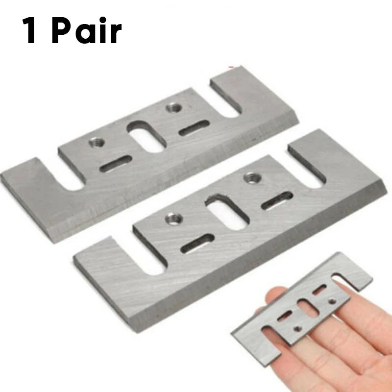 

2PCS 3-1/4" 82mm Planer Blade Cutter High Speed Steel Electric Planer Blades For Makita 1900B KP0800 D26676 DW680 For Ryobi