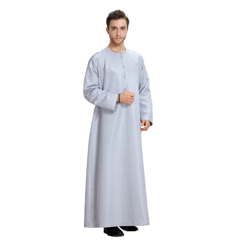 Men Robes Kaftan Muslim Robe 2022  Muslim Men's Arab Dubai Clothing Accessories Fashion Plus Size Man Abaya Robe Kaftan S-3XL