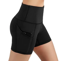 pocket yoga shorts ladies hip lift leggings sport women fitness quick drying gym clothing summer short femme workout 2021 new