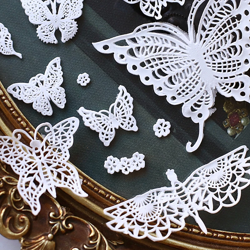 Бабочка силиконовый кружевной коврик форма для торта помадки искусственная