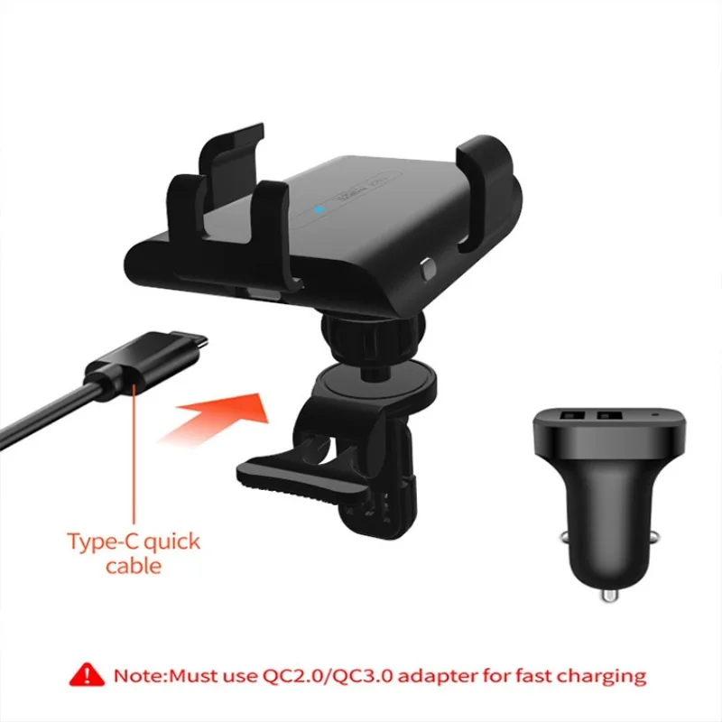 new e31 car wireless charger 20w fast charging mobile phone holder for iphone 131211 huawei mate 2030 samsung s89 xiaomi 10 free global shipping