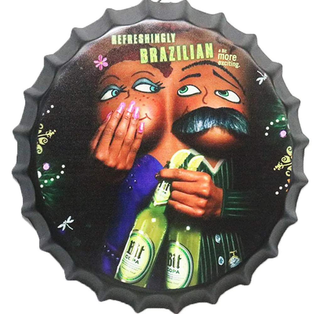 Ретро крышки для бутылок пива Бар напиток пивная вывеска потертый шикарный