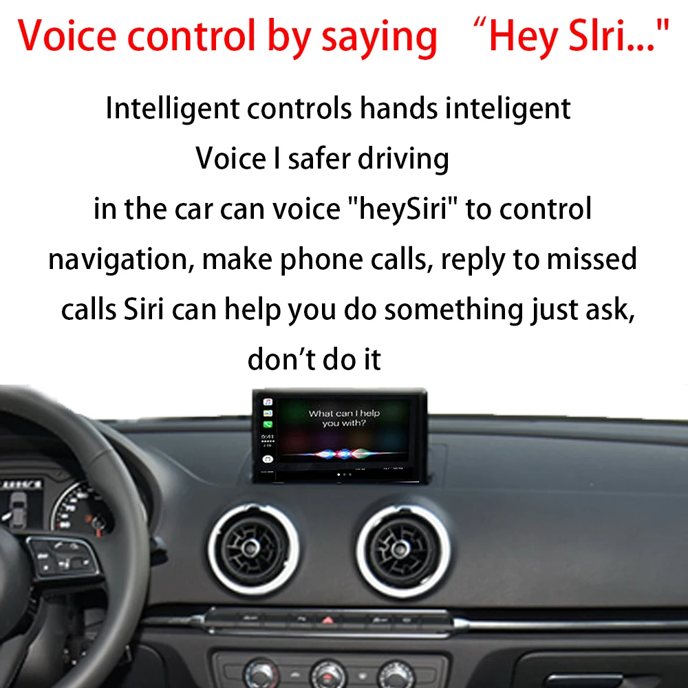 ZJCGO беспроводная Apple CarPlay Android автоматическая коробка адаптера интерфейса для Audi A1