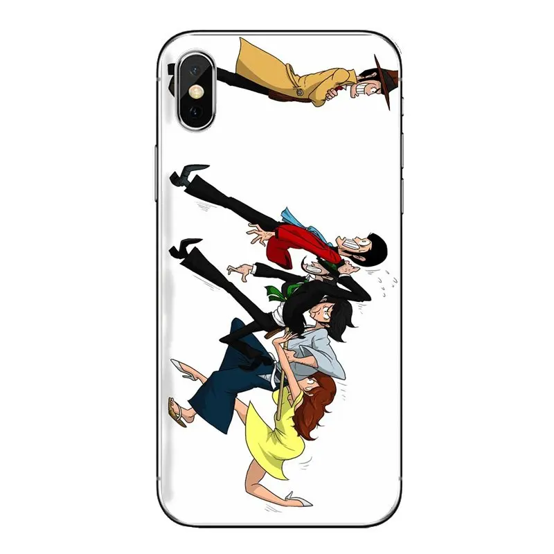 Для iPod Touch iPhone 4 4S 5 5S 5C SE 6 6S 7 8 X XR XS Plus MAX Lupin III замок Cagliostro мягкие прозрачные