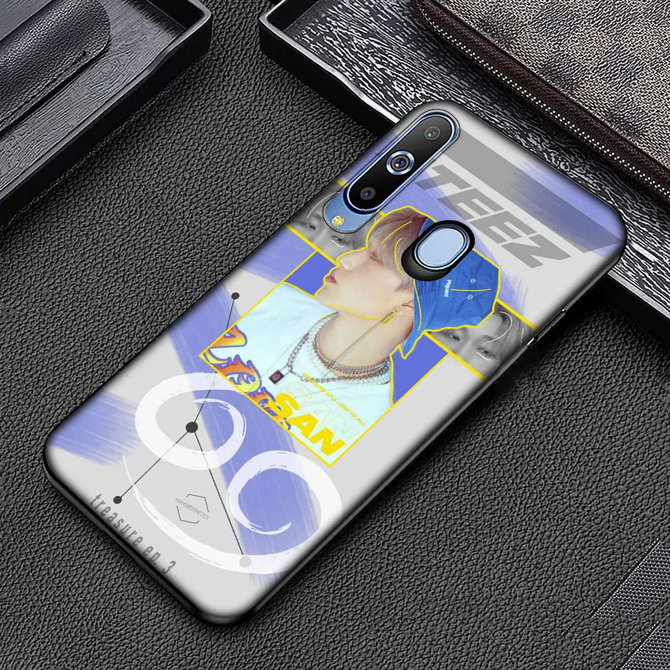 ATEEZ KPOP Soft Silicone Phone Case for Samsung Galaxy A6 Plus A9 A8 A7 2018 A3 A5 2016 2017 Note 9 8 10 Cover | Мобильные телефоны