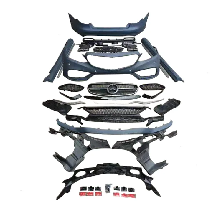 

Передняя и задняя губная юбка большого объема для Benz Mercedes E-class W212 E63 Amg