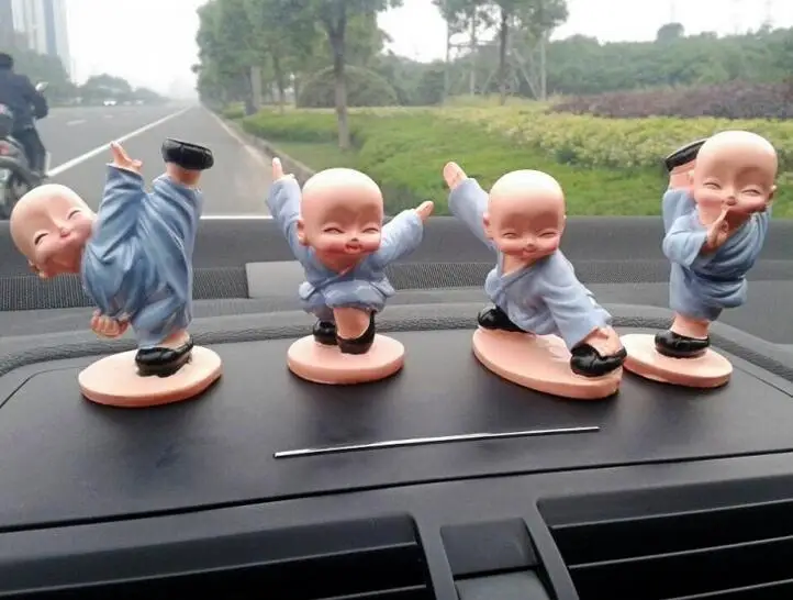 Китайская полимерная статуэтка 4 шт. | Дом и сад