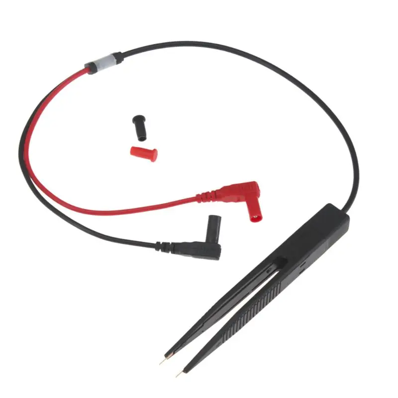 

2021 New SMD Inductor Test Meter Clip Probe Tweezers For Resistor Multimeter Capacitor
