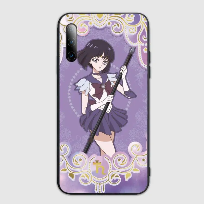 

Pink Japanese Anime Kawaii Sailor Moon Phone Case For Xiaomi F1 mi10lite 5 8se pro note2 3 6 8explorer 9t a2 Cover Fundas Coque