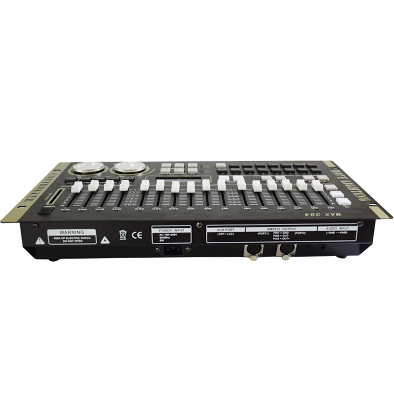 Max 384 DMX контроллер с встроенной программой Master консоль для XLR-3 Led Par Beam движущаяся