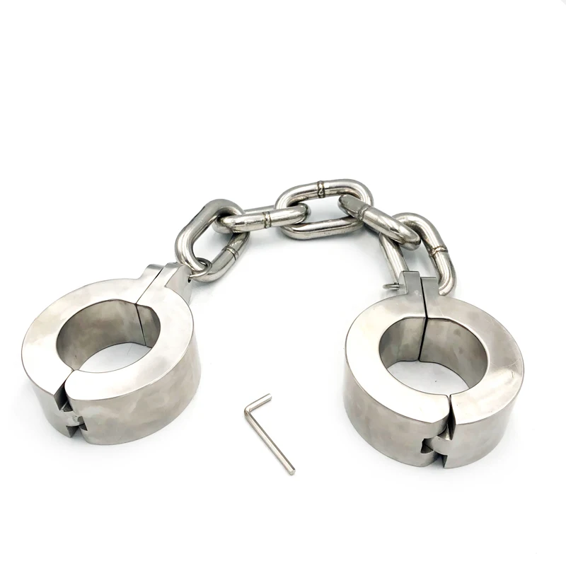 

Супер тяжелые браслеты 14 кг из нержавеющей стали ножные браслеты БДСМ бондаж Фетиш рабство фиксаторы для взрослых игры секс-игрушки для пар