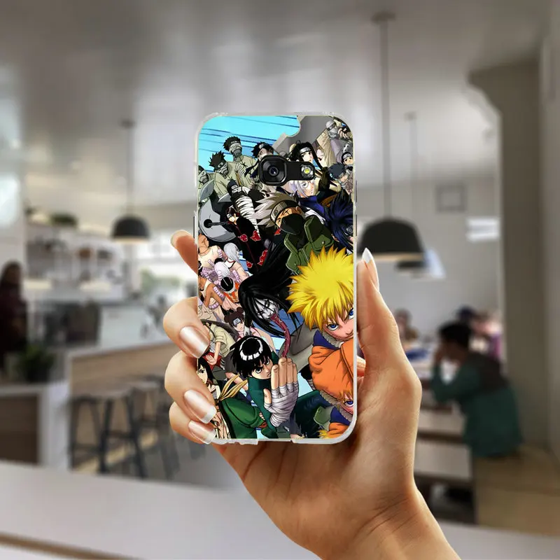 Picture 4 Ботинки в стиле аниме «Naruto для Samsung Galaxy J3 J4 J5 J6 J7 J8 A3 A5 A7 Coque сумки Силиконовые мягкие чехлы для телефонов - Цвет: Picture 4