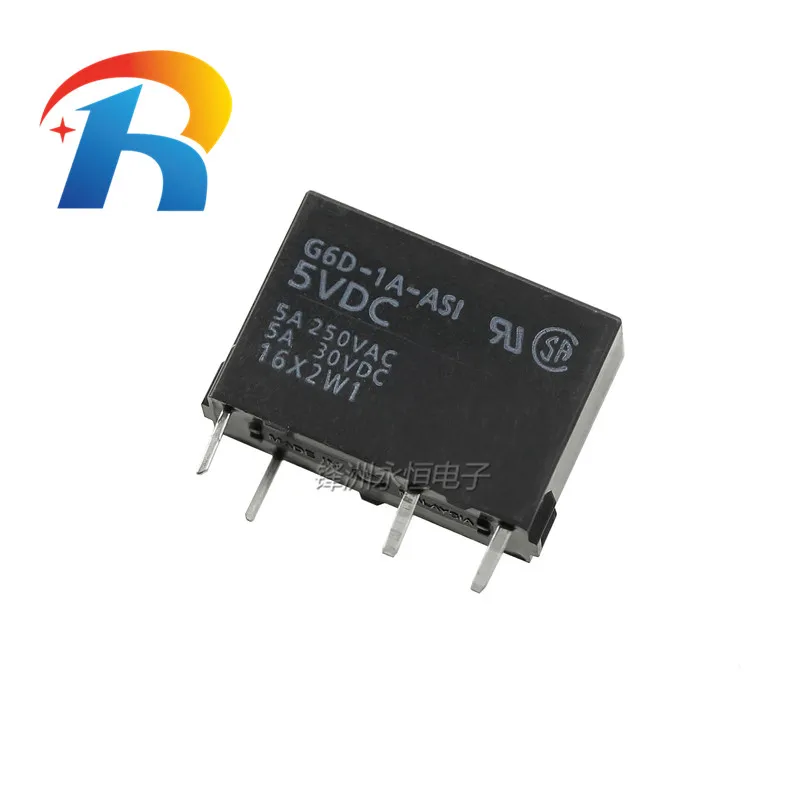 

100% Новый оригинальный G6D-1A-ASI-5VDC Omron Реле G6D-1A-ASI DC5V