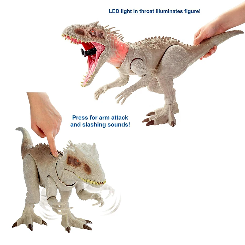 Динозавр Мир Юрского периода разрушающий и дьявольский индоминус Рекс | Игрушки