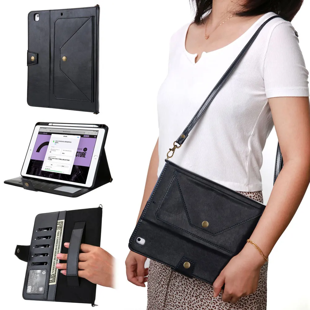 

Чехол-книжка из искусственной кожи для iPad 9, 10,2 дюйма, 2021 дюйма