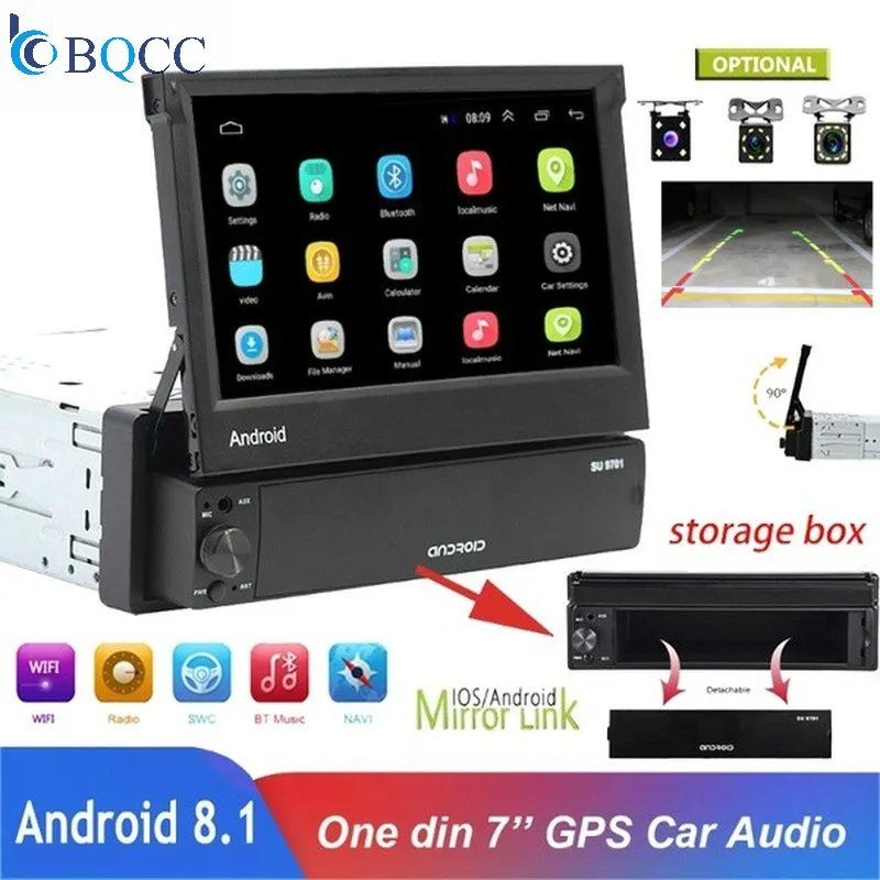 Универсальная Автомагнитола Android 8 1 Автомобильный мультимедийный плеер Радио