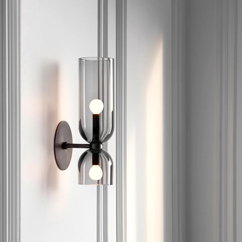 

Настенный фон для гостиной в скандинавском стиле, современный минималистичный прикроватный настенный светильник lampLB101015