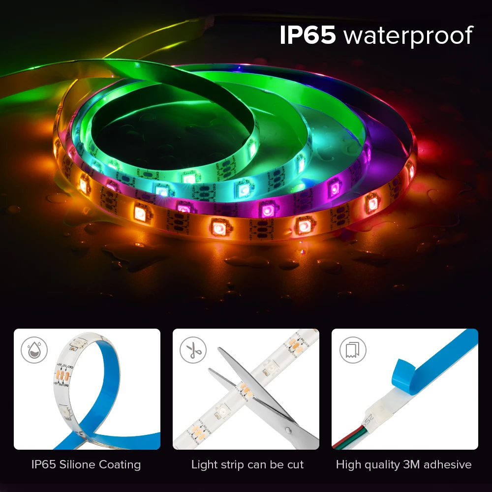 

RGB RF Wifi Alexa Bluetooth WS2812B IC s s