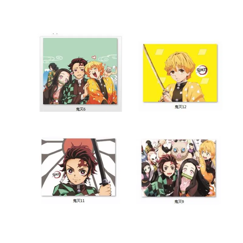 

29cm Body Demon Slayer : Kimetsu No Yaiba Small Square Handkerchief Students Cartoon Absorbent Square Towel Cotton Hand Towel