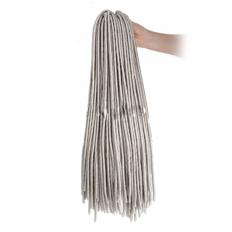 1 шт. 20 дюймов синтетическая оплетка вязанная крючком косички волосы черный