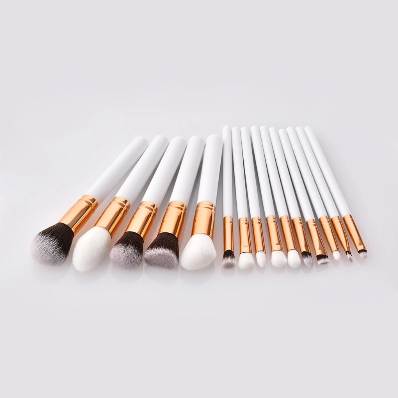 

15Pcs Pro Makeup Brushes Set Foundation Powder Eyeshadow Cosmetic Brush Tools