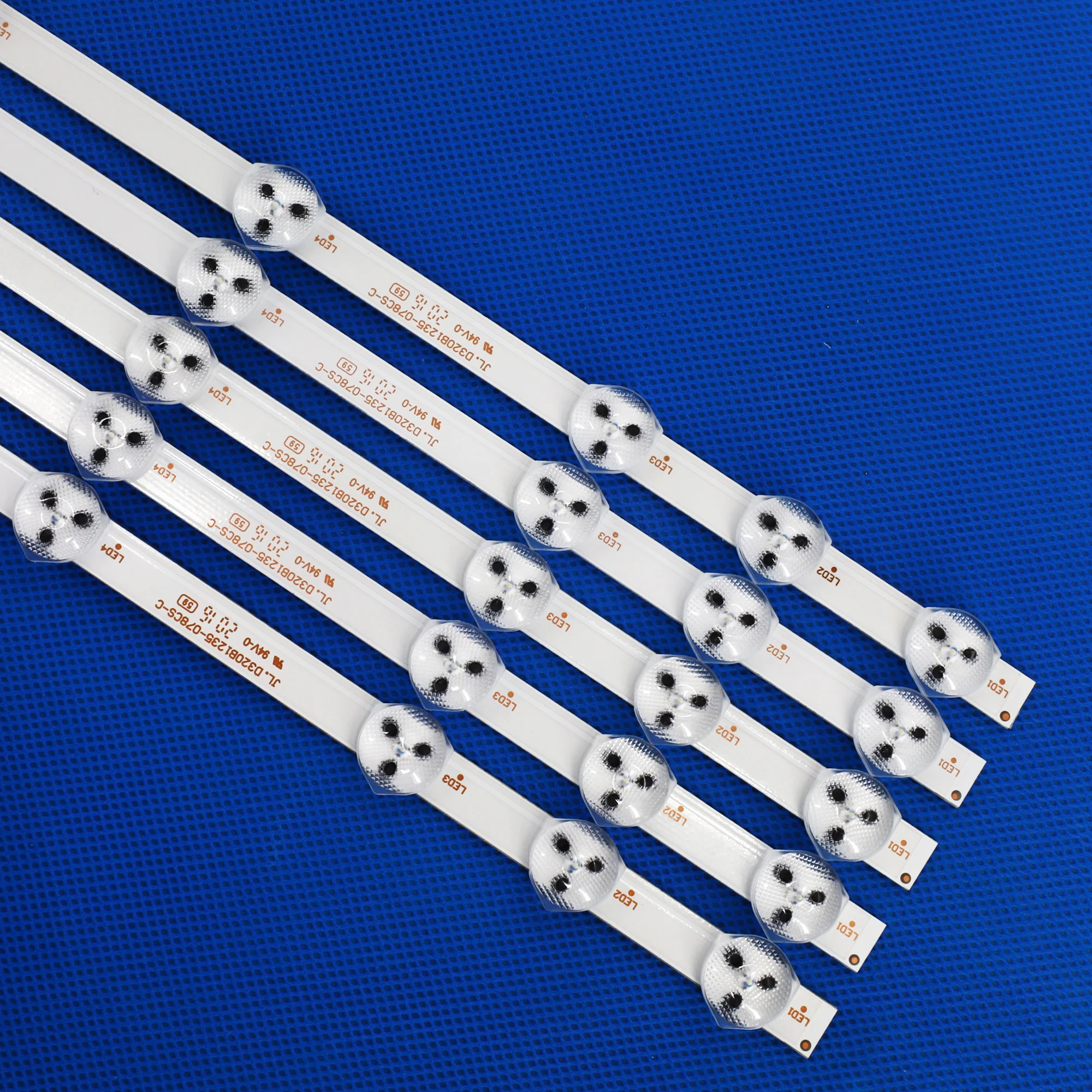 Партиями по 5 комплектов = 10 шт 11 светодиодный 575 мм полосы для LG Sharp 32 ''ТВ 32D1334DB