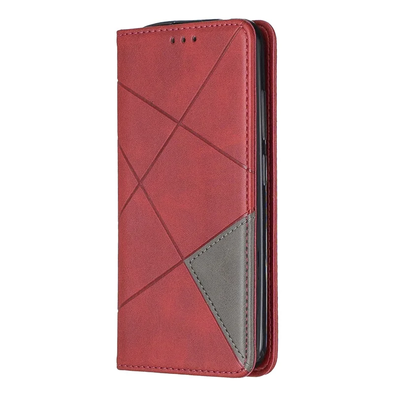 Красный Кожаный чехол-бумажник с крышки для samsung Galaxy A50 SM-A505FN A70 A40 A30 A20 A10 A20E A10E S10 S10 S9 J6 J4 Plus M10 A7 чехол - Цвет: Красный
